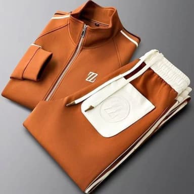 2026 men tracksuit Sportswear Suit Men's Jacket Trendy ins Embroidered Fashion Men's Jacket Trousers Two-Piece Set men clothing