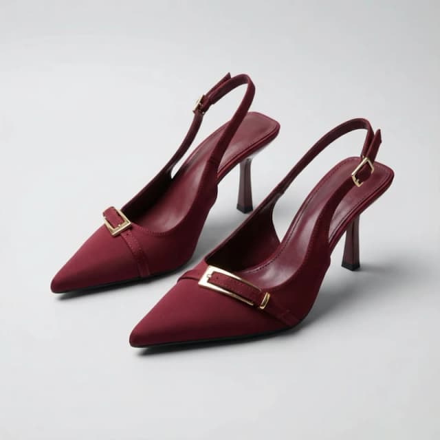 New Summer Fashion Solid Color Casual Women's Sandals Brand Buckle Designer 2026 Everyday Comfortable Office Women's High Heels