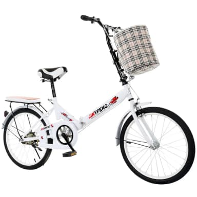 16 20 Inch 7 Speed Carbon Steel Frame Bike Men or Women Lightweight Foldable Cycle un Velo Adult City Folding Bicycle Bike