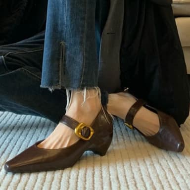 Pointed Toe Women Heeled Shoes Shallow Fashion Loafers Shoes Dress Autumn 2025 Casual New Trend Designer Luxury Chaussure Femme