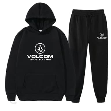 New Volcom sweatshirt and pants set men's sportswear set men's fashion new two-piece set men's sportswear for autumn and winter