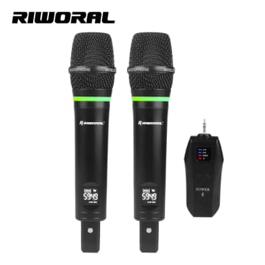 2026 RS-2  Host Stage Performance Rechargeable Professional Karoke Universal Handheld Wireless Microphone
