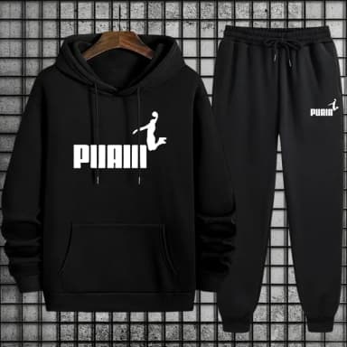 Mens Autumn Training Set 2026 Hot SaleHooded Sweatshirt and Sweatpants for Cold Weather Outdoor Sports Casual Fashion Tracksuit