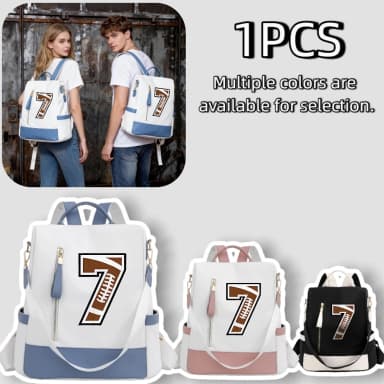 Fashion Trend Casual Backpack | Large Travel Sport Bag Student Lightweight Multi-use