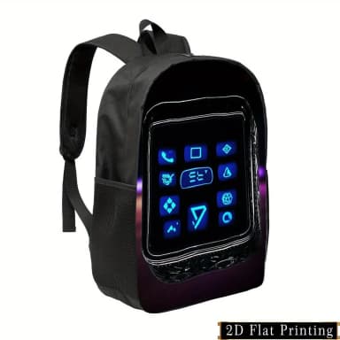 Men's Fashion Backpack. Fashion Creative Design Backpack, Computer Bag, Lightweight Large Capacity Universal Backpack