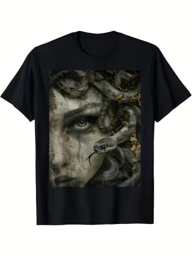 Men's fashion trend casual sporty style T-shirt