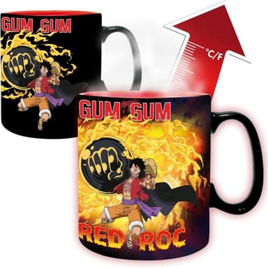 One Piece Luffy vs Kaidou Heat Change Mug