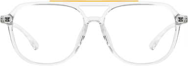 Fytoo Aviator Transparent TR90 Full Rim Eyeglasses
