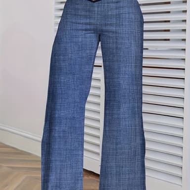 TEMU Pantalones Rectos de Moda para Mujer - Nueva Llegada