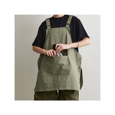 TEMU 양면 포켓 멜빵 앞치마 다용도 폴리에스터 앞치마 다포켓 작업용