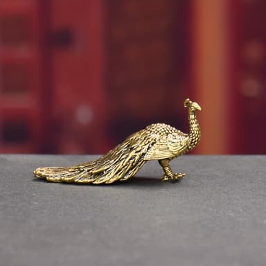 TEMU Ornement de bureau en laiton vintage pour , fabriqué avec soin, parfait comme cadeau d'anniversaire, pour les étagères de bureau ou comme