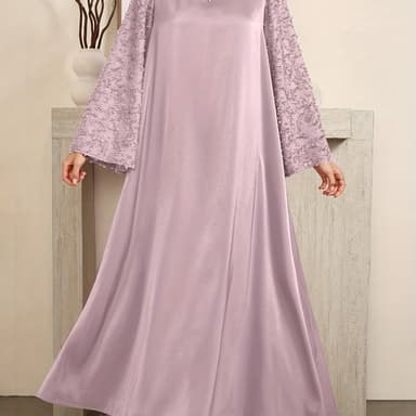 TEMU Middle Eastern Specialty Elegant Long Dress Cloak