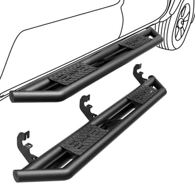 OEDRO 6" Running Boards for 2015-2026 Chevy Colorado/GMC Canyon Crew Cab, Textured Black Side Step Nerf Bars