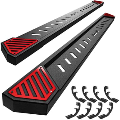 OEDRO Running Boards for 2019-2025 Chevy Silverado/ GMC Sierra 1500 Crew Cab & 2020-2025  Chevy Silverado /GMC Sierra 2500HD 3500HD