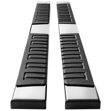 YITAMOTOR® 2004-2024 Nissan Titan Crew Cab 6" Running Boards Steel Nerf Bars Side Steps