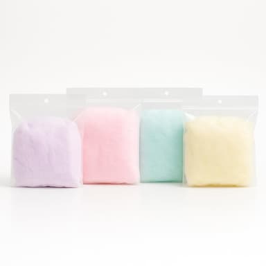 Cotton candy bags
