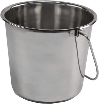Stainless Steel Pail – 2 Gallon Heavy Duty Bucket