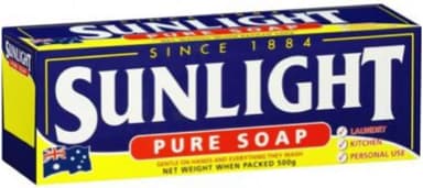 Sunlight Bars Pure Soap – 4 Pack 500g