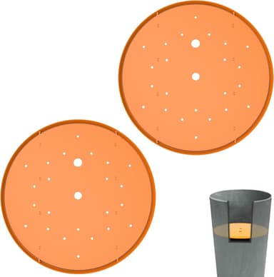 Plastic Planter Inserts 18” Drainage Pots (2-Pack)