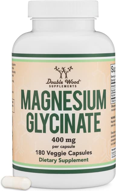 Magnesium Help for Your Body Magnesium Glycinate 400mg – 180 Capsules