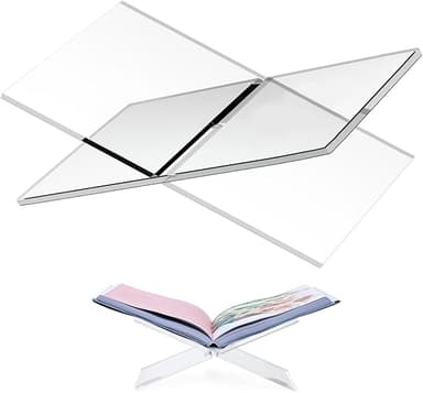 Acrylic Book Stand Clear Display Holder