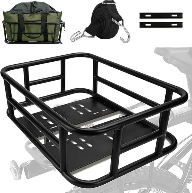 Bicycle Back Basket Heavy Duty Rear Rack