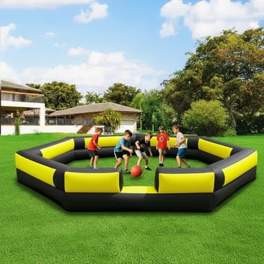 Portable Gaga Ball Pit – 17FT Inflatable Game Arena