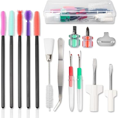 Small Serger Screwdriver Sewing Machine Cleaning Kit