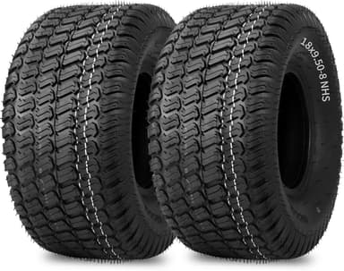 Tires – 18x9.50-8 Lawn Mower Turf-S 4-Ply (2 Pack)