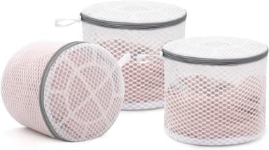 Muchfun Bra Wash Bags – Honeycomb Mesh (7x7x6)