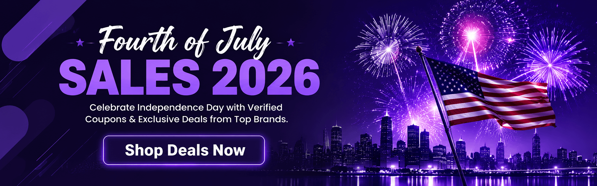 4th of July DealsBanner
