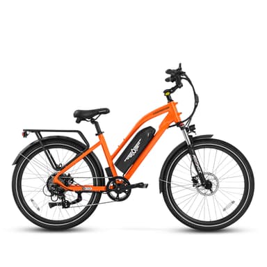 Addmotor 8 Colors city commuter ebike Long Range 125 Miles Step Thru CITYPRO Urban Electric Bike,Orange