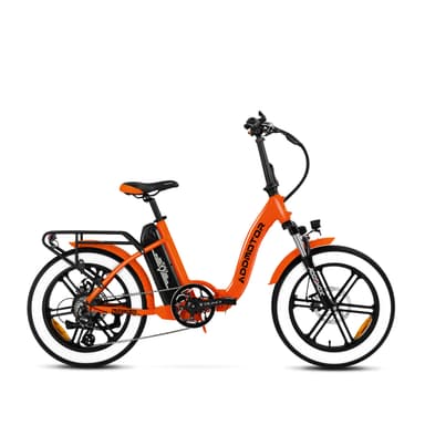 Addmotor Folding Ebike Foldtan M-140 fat tire Comfortable Folding E-Bike with 6 Unique Color Options, Orange