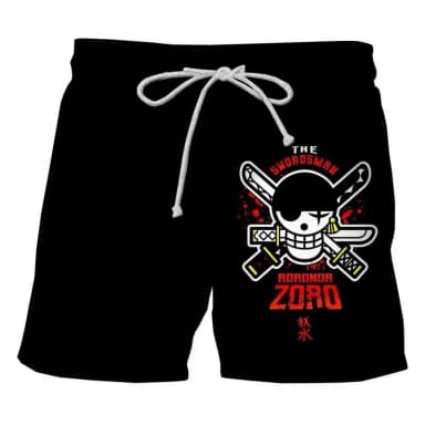 Hot Selling Summer Fashion New Anime One Piece Luffy Three Brothers 3D Printed T-shirt Outdoor Sports Style Shorts Large