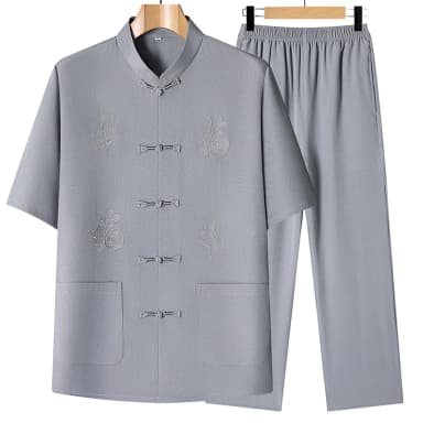 Shirts + Pants Summer Men Fashion Trend Comfortable short sleeve sets Men's High-Quality Breathable Casual Two-Piece Set