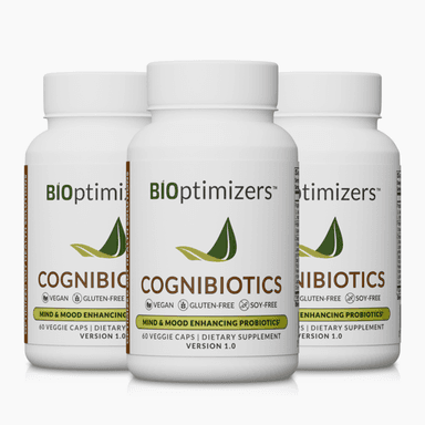 COGNIBIOTICS (60 caps) - 3 Bottles - One Time Supply