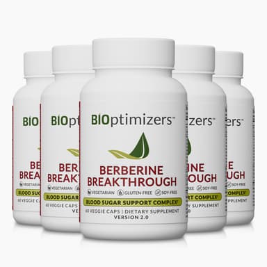 BERBERINE BREAKTHROUGH (60 caps) - 5 Bottles - Subscription