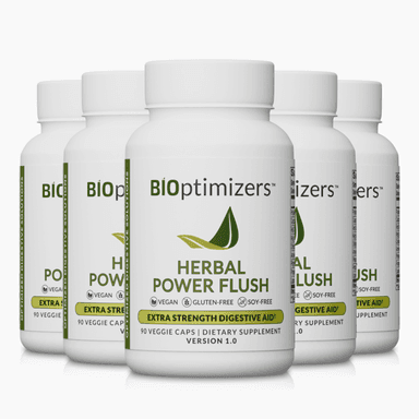 HERBAL POWER FLUSH (90 caps) - 5 Bottles - Subscription