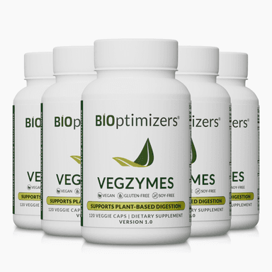 VEGZYMES (120 caps) - 5 Bottles - Subscription